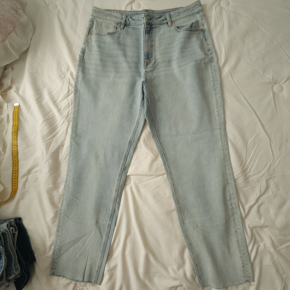Astr Blue Straight Leg Jeans Premium Denim